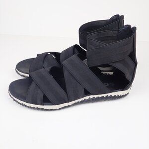 Sorel Out And About Plus Strap Gladiator Sandals Womens 9